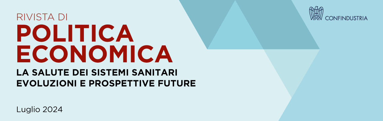 Online il nuovo numero della Rivista di Politica Economica “La salute dei sistemi sanitari. Evoluzioni e prospettive future”
