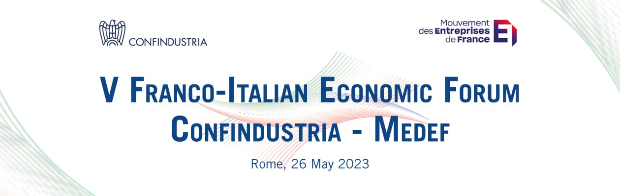 V Forum Economico Confindustria-Medef
