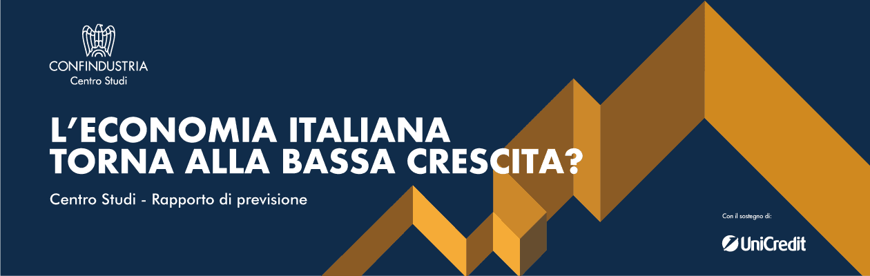 Centro Studi Confindustria: L’economia italiana torna alla bassa crescita?