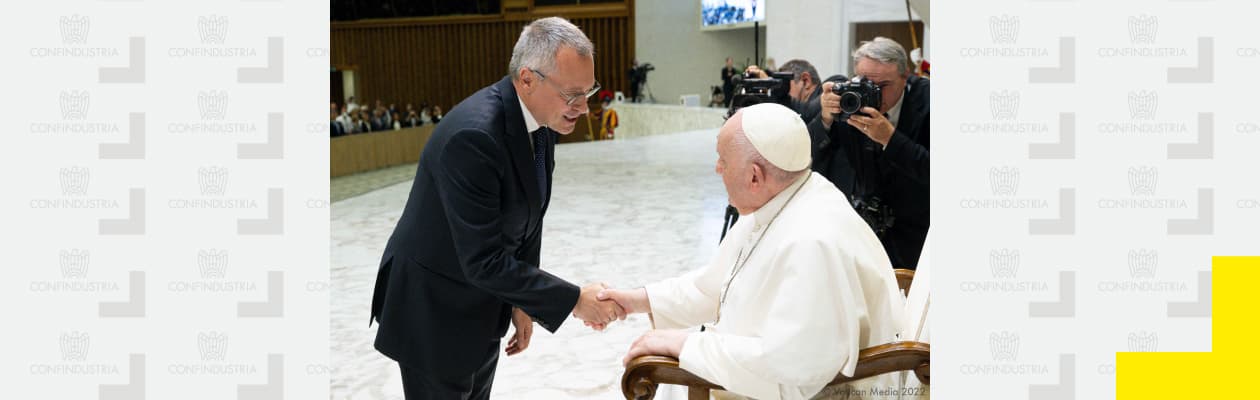 Udienza del Santo Padre all’Assemblea Confindustria 2022