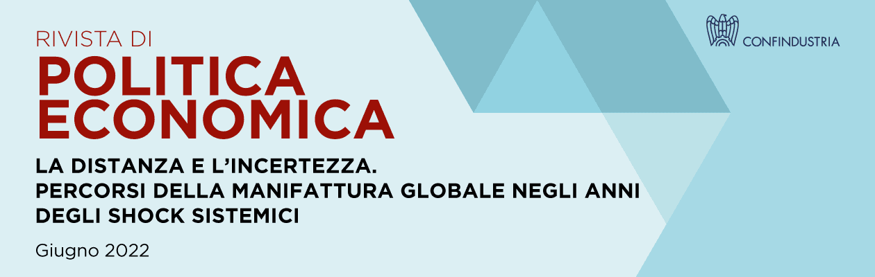 Online il nuovo numero della Rivista di Politica Economica
