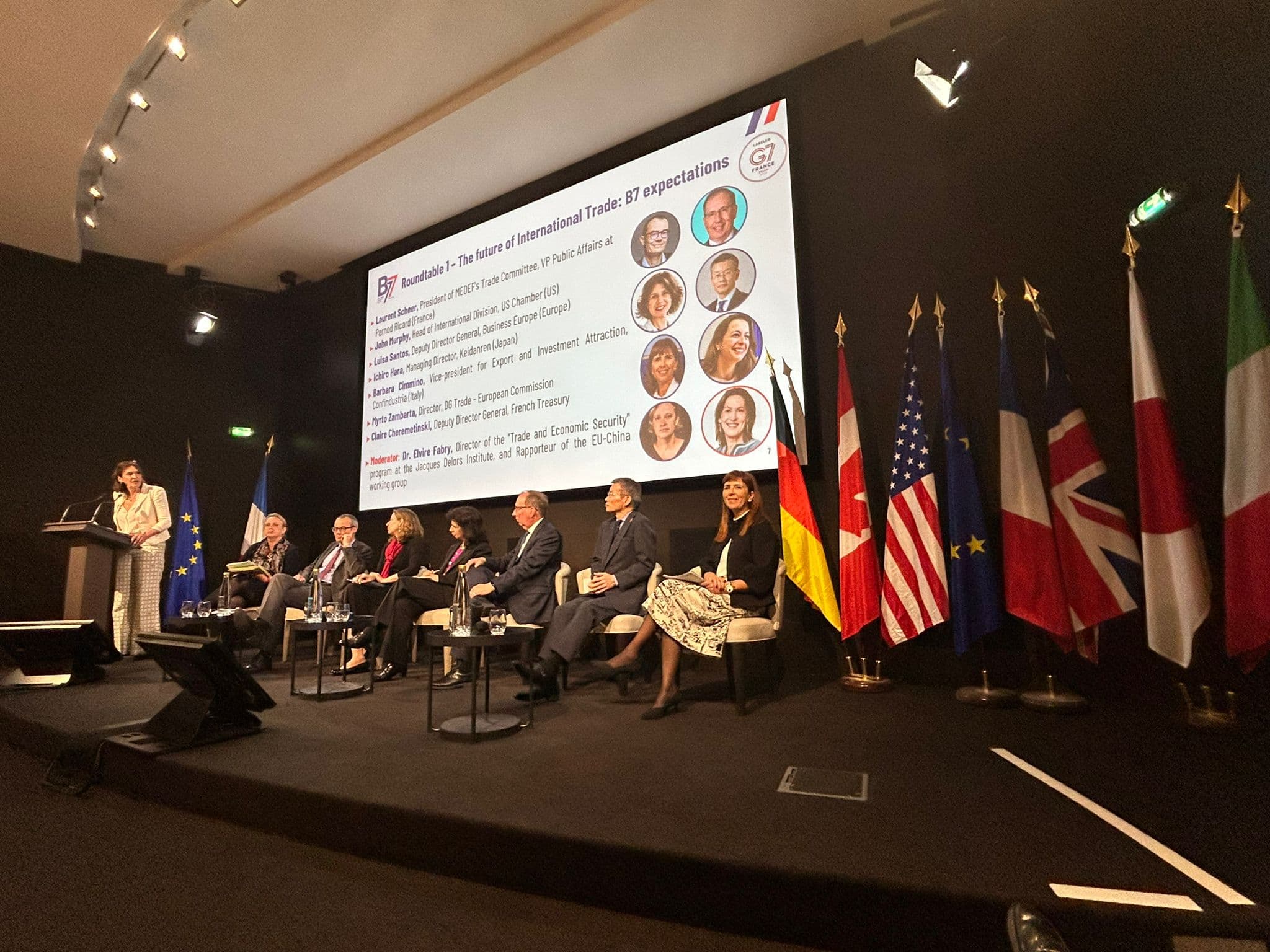 B7 di Parigi, Confindustria: frammentazione, dazi e instabilità mettono a rischio commercio e PMI